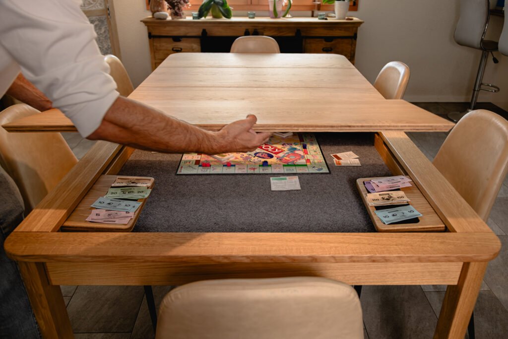Table de Jeux Horizon Bois — Mobilier en bois — Suisse romande