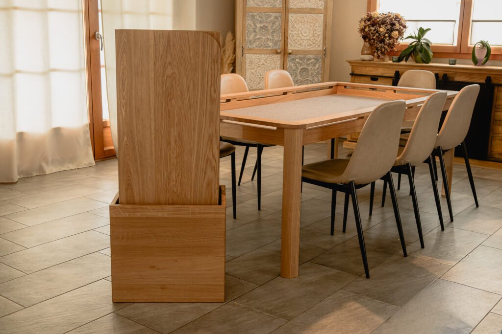 Table de Jeux Horizon Bois — Mobilier en bois